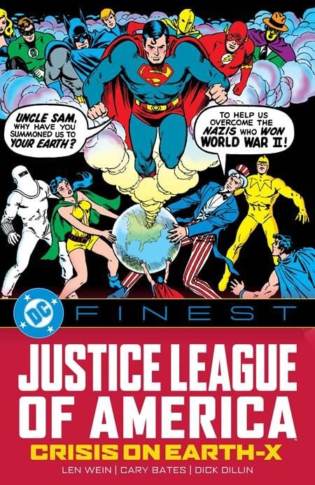 DC FINEST JUSTICE LEAGUE OF AMERICA CRISIS ON EARTH-X TP - PRE-ORDER