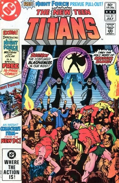THE NEW TEEN TITANS #21 - 1982