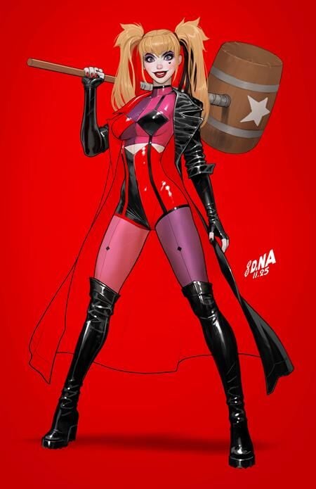 HARLEY QUINN #60 CVR B DAVID NAKAYAMA CARD STOCK VAR - PRE-ORDER