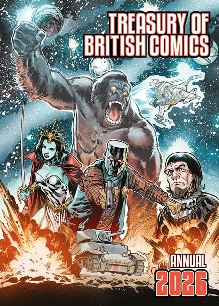TREASURY OF BRITISH COMICS ANNUAL 2026 HC Limited to 250 copies