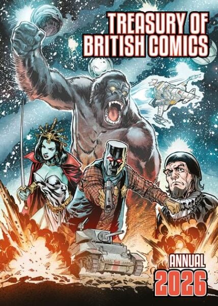 TREASURY OF BRITISH COMICS ANNUAL 2026 HC Limited to 250 copies