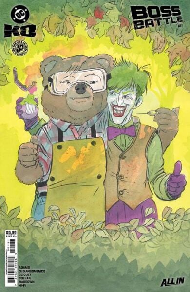 DC K.O. BOSS BATTLE #1 (ONE SHOT) CVR C PATRICK HORVATH CARD STOCK VAR