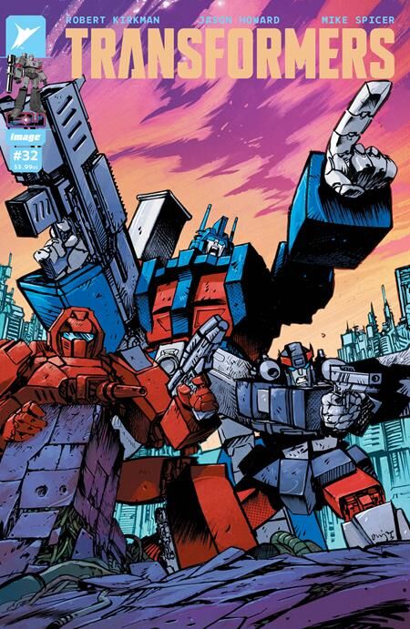 TRANSFORMERS #32 CVR B DANIEL WARREN JOHNSON & MIKE SPICER VAR - PRE-ORDER