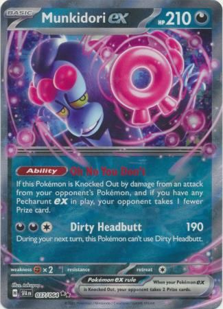 Munkidori ex - 037/064 - Ultra Rare Shrouded Fable Singles