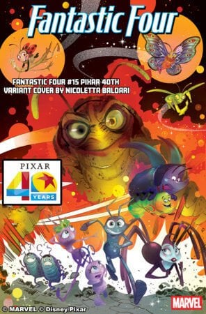 FANTASTIC FOUR #15 NICOLETTA BALDARI PIXAR 40TH VARIANT - PRE ORDER