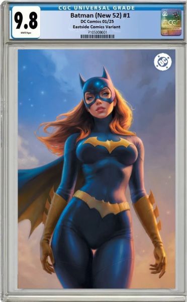 BATMAN #1 (NEW 52) WILL JACK EXCLUSIVE REPRINT - COVER OPTIONS CGC 9.8 FULL BODY
