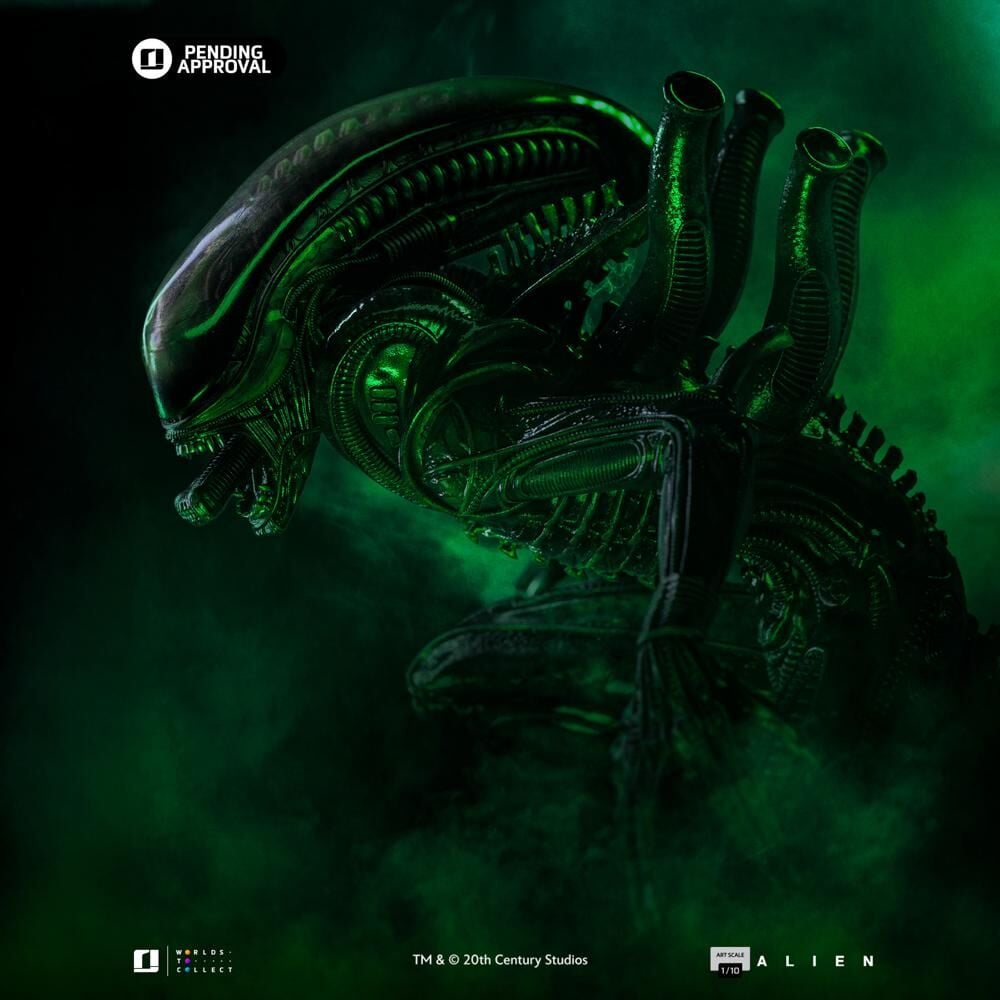 ALIEN BIG CHAP 1:10 SCALE STATUE / IRON STUDIOS