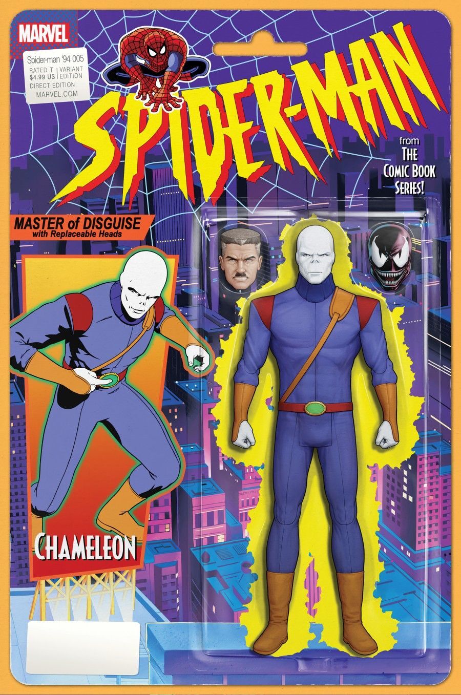 SPIDER-MAN '94 #5 JOHN TYLER CHRISTOPHER ACTION FIGURE VARIANT