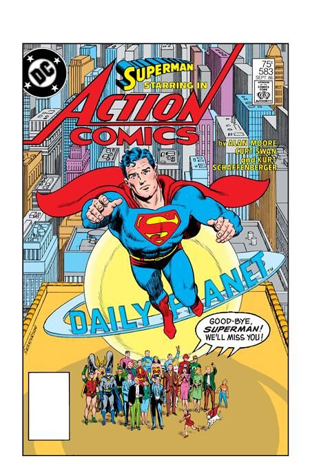 ACTION COMICS #583 FACSIMILE EDITION CVR A CURT SWAN (WHATEVER HAPPENED TO THE MAN OF TOMORROW PART 2 OF 2) - PRE-ORDER
