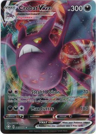 Crobat VMAX - 045/072 - Ultra Rare Shining Fates Singles