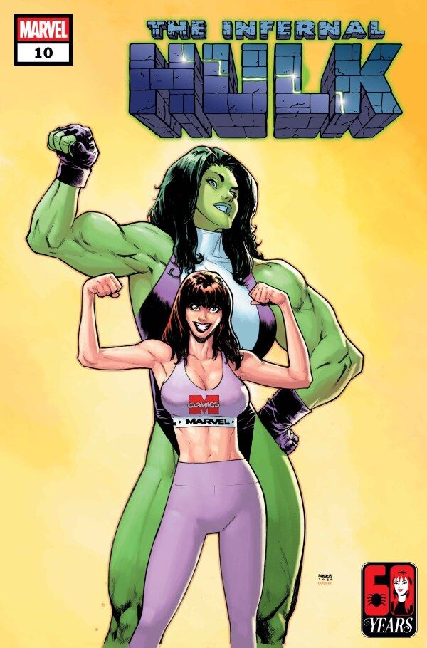 INFERNAL HULK #10 HUMBERTO RAMOS MARY JANE WATSON VARIANT - PRE ORDER