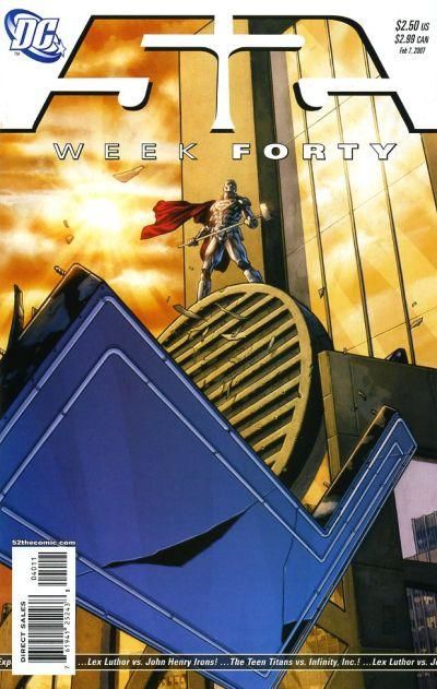 52! (52 WEEKS) #40 (2006) J.G. JONES COVER