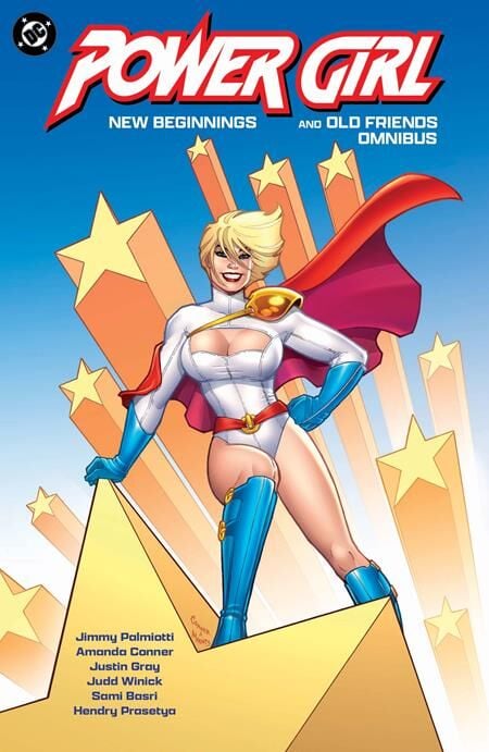 POWER GIRL NEW BEGINNINGS AND OLD FRIENDS OMNIBUS HC - PRE-ORDER