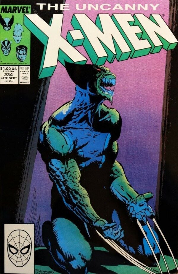 UNCANNY X-MEN #234 - 1988 - FN+