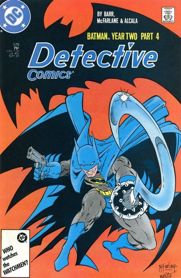 DETECTIVE COMICS #578 FACSIMILE EDITION CVR A TODD MCFARLANE (YEAR TWO PART 4 OF 4) - PRE-ORDER
