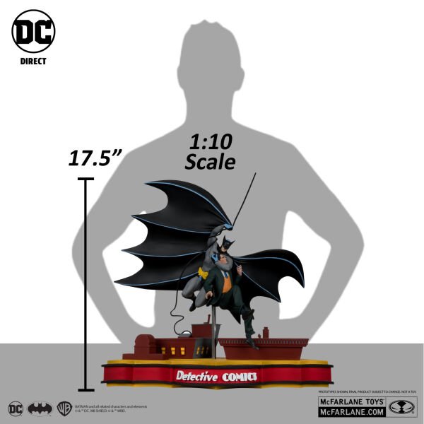 BATMAN DETECTIVE COMICS #27 (BATMAN 1ST APPEARANCE) 1:10 SCALE RESIN STATUE
