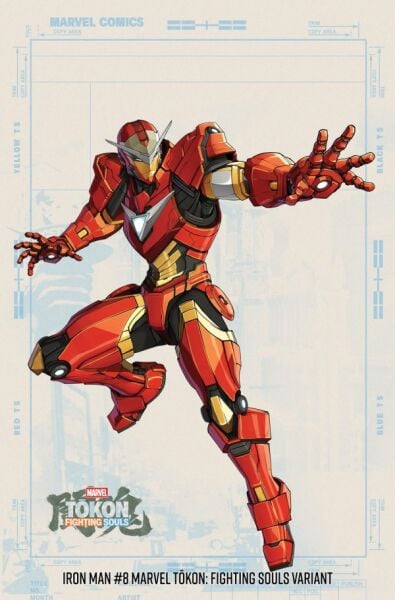 IRON MAN #8 MARVEL TOKON: FIGHTING SOULS VARIANT - PRE ORDER