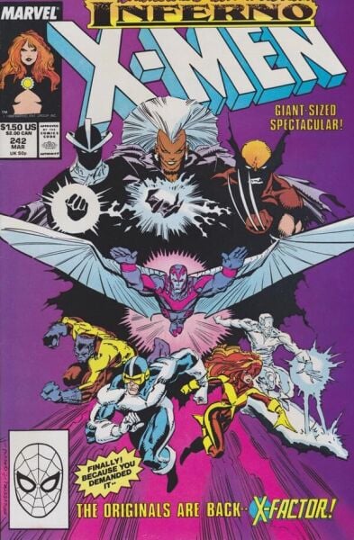 UNCANNY X-MEN #242 - 1988