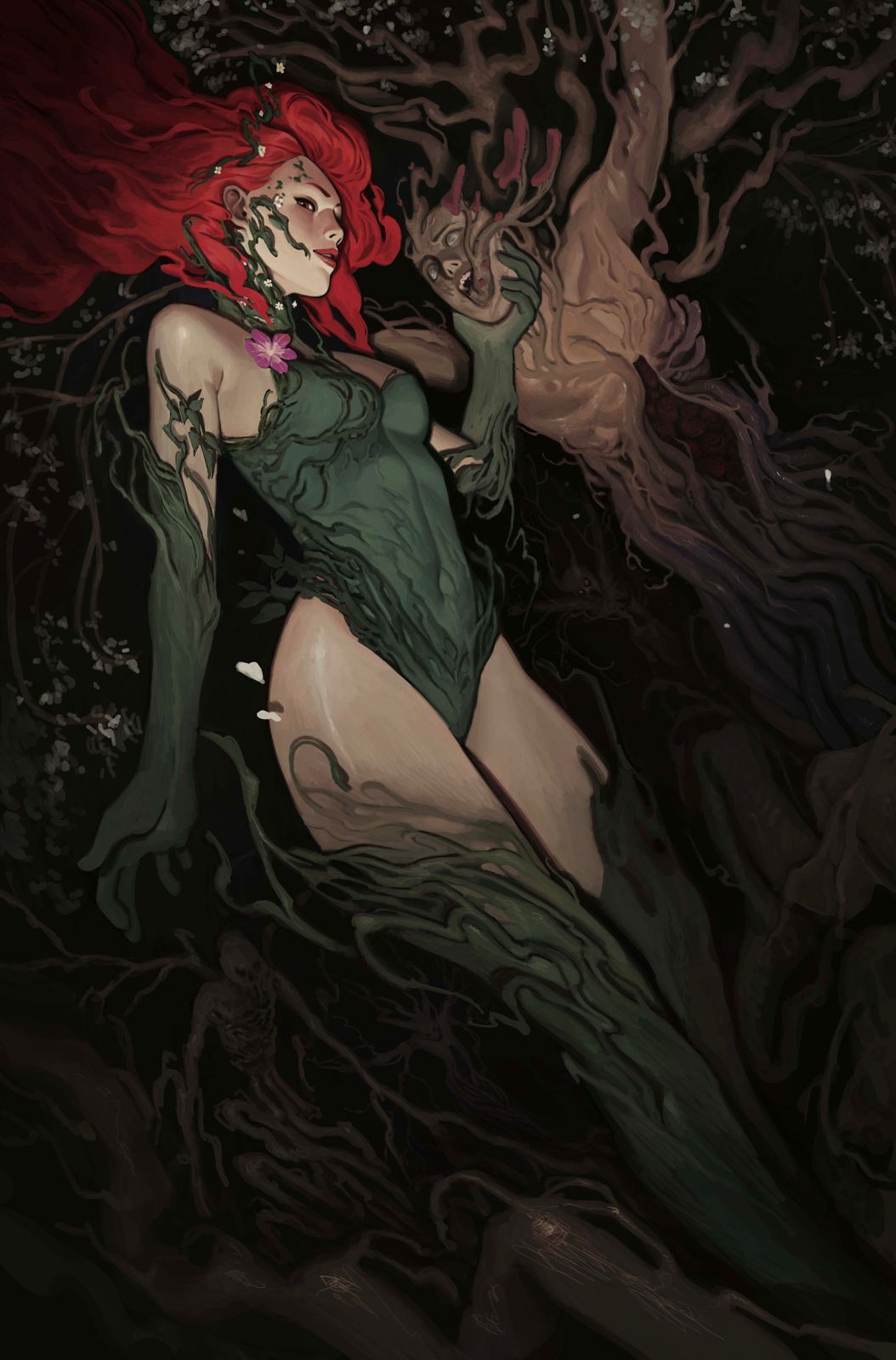 POISON IVY #37 CVR D MANNY CARBONILLA CARD STOCK VAR