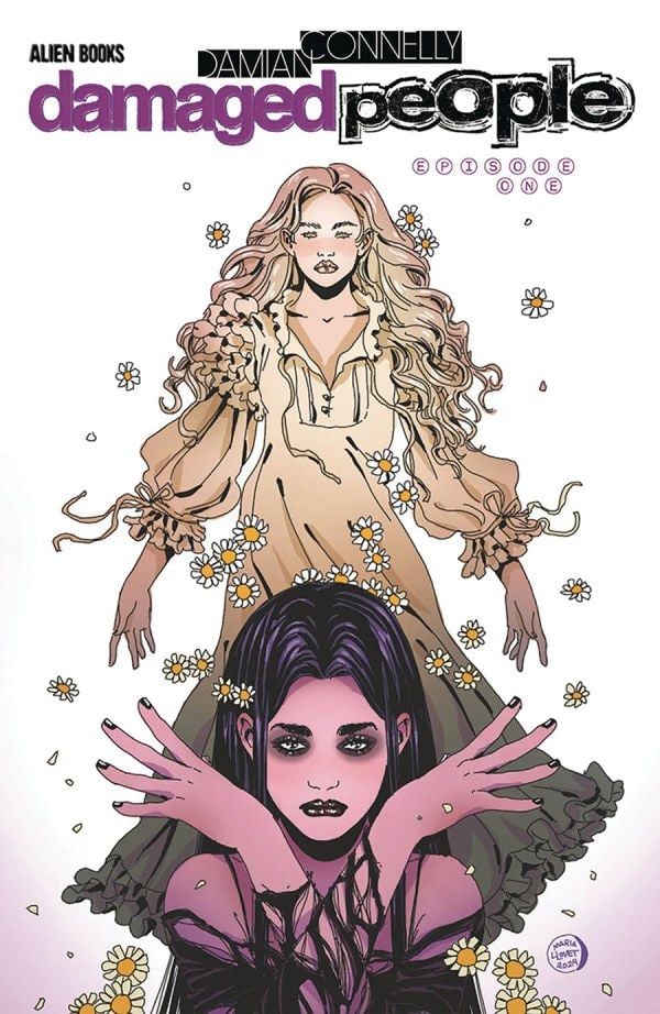 DAMAGED PEOPLE #1 COVER B MARİA LLOVET VARİANT