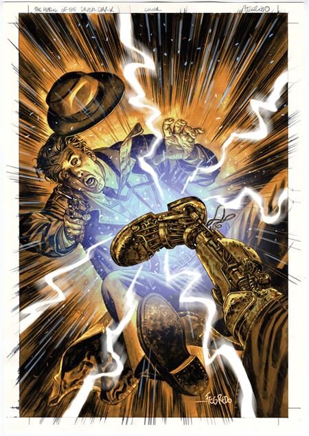 THE PERIL OF THE BRUTAL DARK AN EZRA CAIN MYSTERY #4 (OF 6) CVR B DUNCAN FEGREDO CARD STOCK VAR (MR) - PRE-ORDER