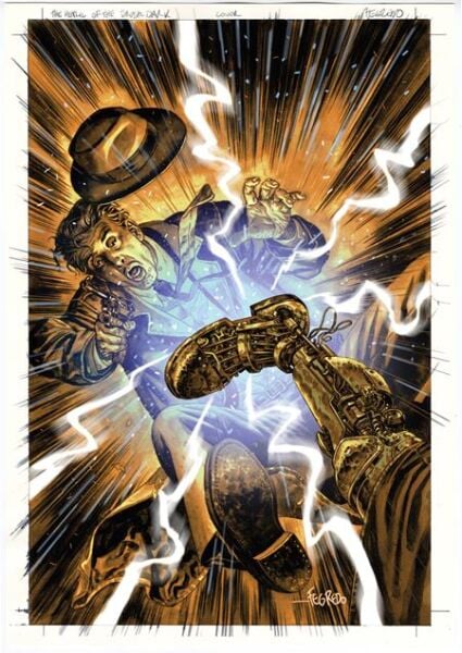 THE PERIL OF THE BRUTAL DARK AN EZRA CAIN MYSTERY #4 (OF 6) CVR B DUNCAN FEGREDO CARD STOCK VAR (MR) - PRE-ORDER