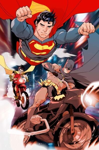 BATMAN SUPERMAN WORLDS FINEST #49 CVR C KARL KERSCHL CARD STOCK VAR -  PRE-ORDER