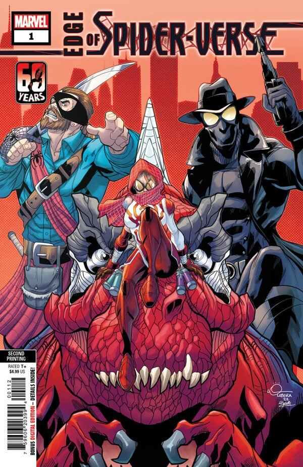 Edge of Spider-Verse #1 - 2nd Printing Logan Lubera