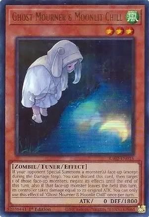Ghost Mourner & Moonlit Chill (Alternate Art) - RA02-EN015 - Ultra Rare 1st Edition Rarity Collection II Singles