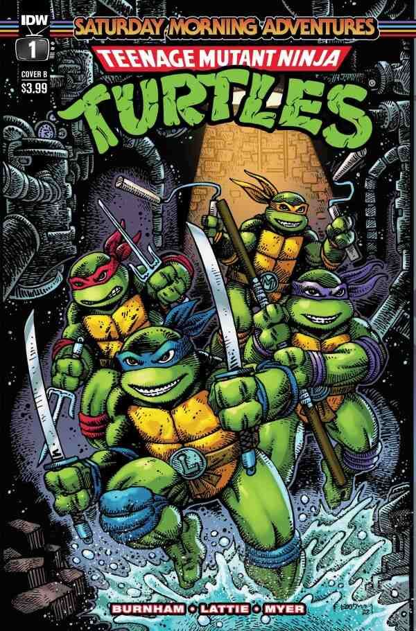 Teenage Mutant Ninja Turtles: Saturday Morning Adventures #1 CVR B KEVIN EASTMAN