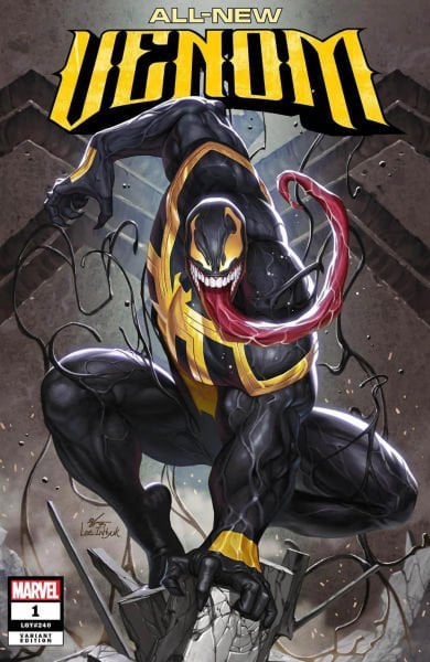 ALL NEW VENOM #1 - INHYUK LEE EXCLUSIVE VARIANT 1000 LTD + COA - PRE ORDER