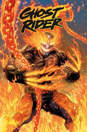 GHOST RIDER BY BENJAMIN PERCY OMNIBUS RYAN STEGMAN COVER - PRE-ORDER