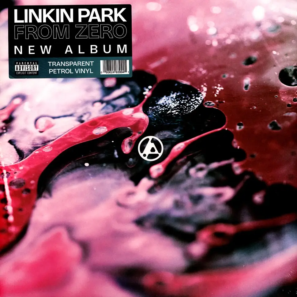 LINKIN PARK - FROM ZERO TRANSPARENT PETROL VINYL EDITION