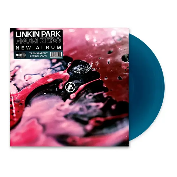 LINKIN PARK - FROM ZERO TRANSPARENT PETROL VINYL EDITION