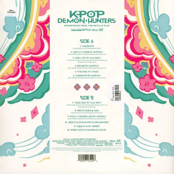 VA - OST K-POP DEMON HUNTERS HUNTR / X EDITION RECORD STORE DAY 2026 10.000 LTD COLORED VINYL EDITION
