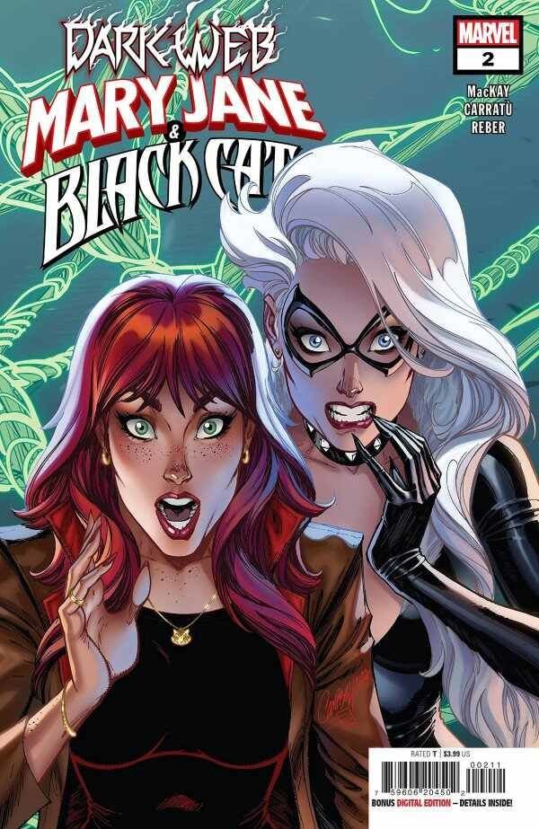 Mary Jane & Black Cat #2 - J.Scott Campbell Cover