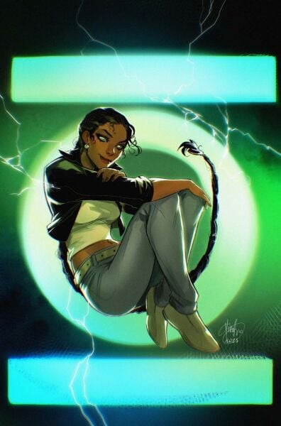 ABSOLUTE GREEN LANTERN #10 CVR B MIRKA ANDOLFO CARD STOCK VAR