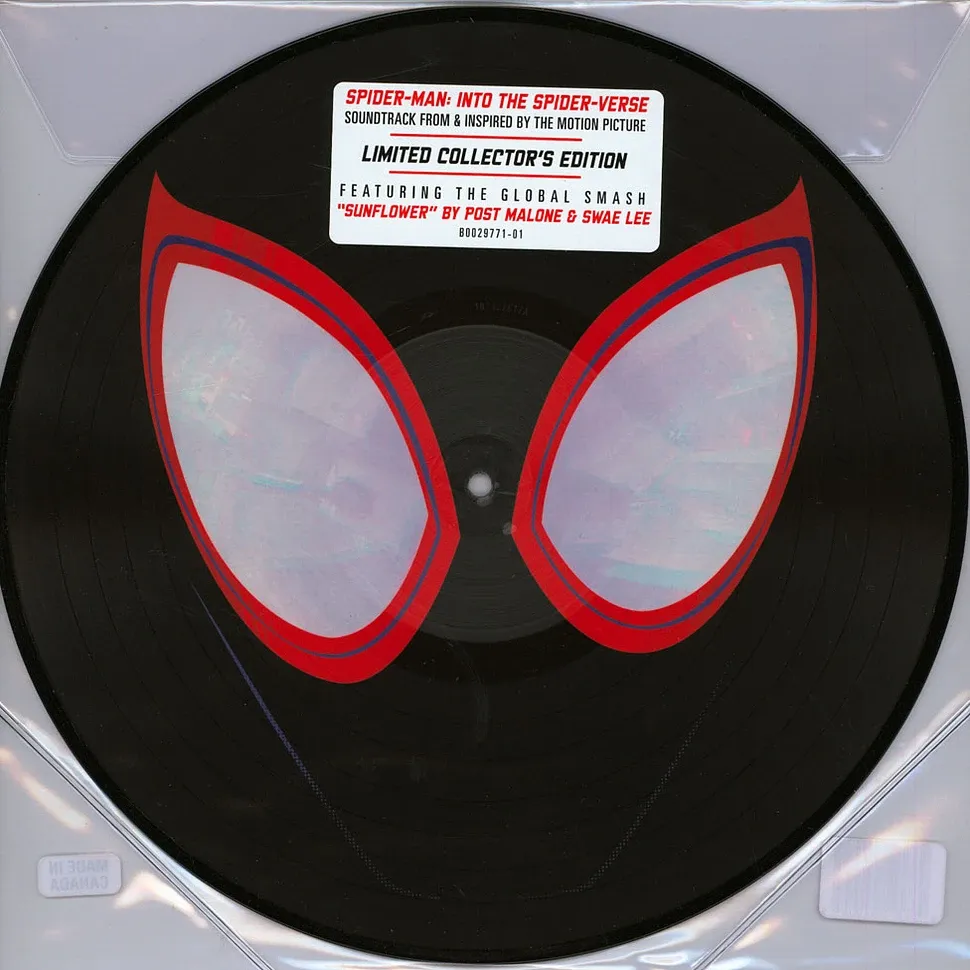 V.A. OST Spider-Man: Into The Spider-Verse Picture Disc Edition