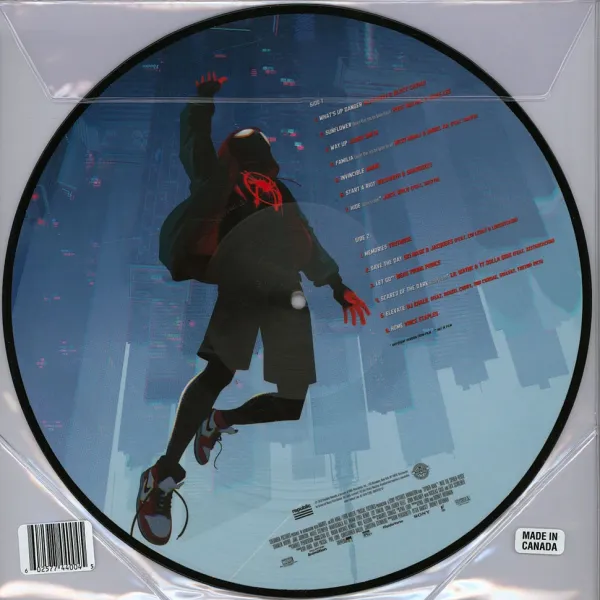 V.A. OST Spider-Man: Into The Spider-Verse Picture Disc Edition