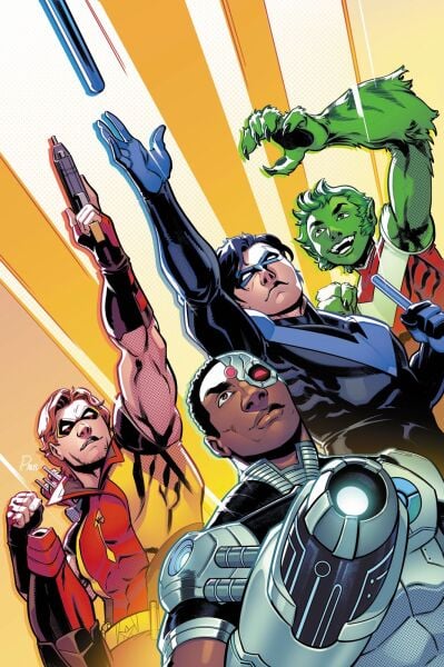 TITANS #28 CVR B BRAD WALKER CARD STOCK VAR (DC K.O.)