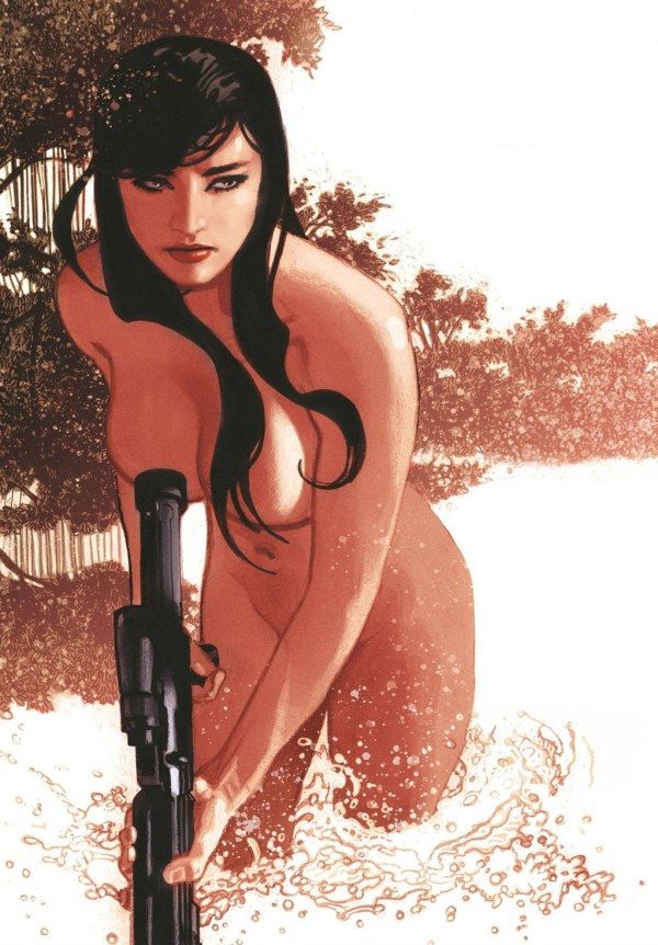 Gun Honey: Collision Course #1 Cover K 1:20 Adam Hughes Virgin Variant