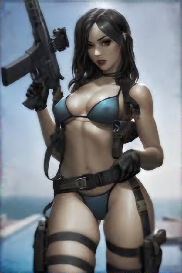 Gun Honey: Collision Course #2 Cover H 1:10 Kunkka Virgin Variant