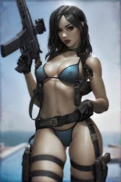 Gun Honey: Collision Course #2 Cover H 1:10 Kunkka Virgin Variant