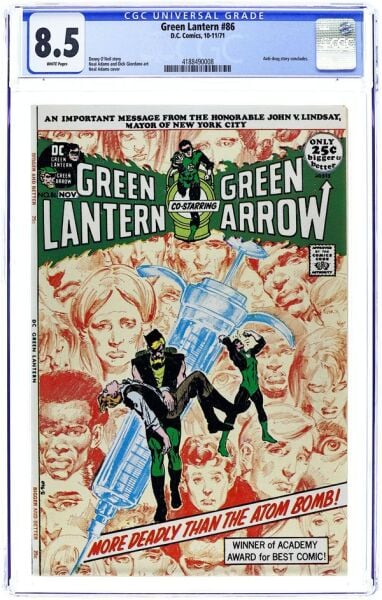 GREEN LANTERN (1960) #86 CGC 8.5