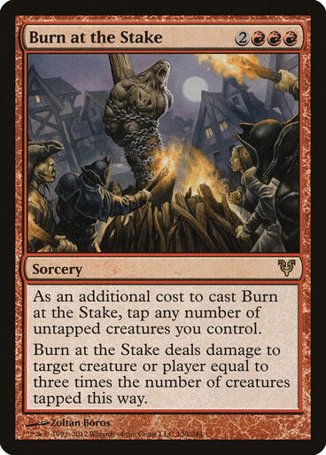 MAGIC: THE GATHERING – BURN AT THE STAKE #130