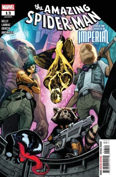 AMAZING SPIDER-MAN #13 PEPE LARRAZ COVER