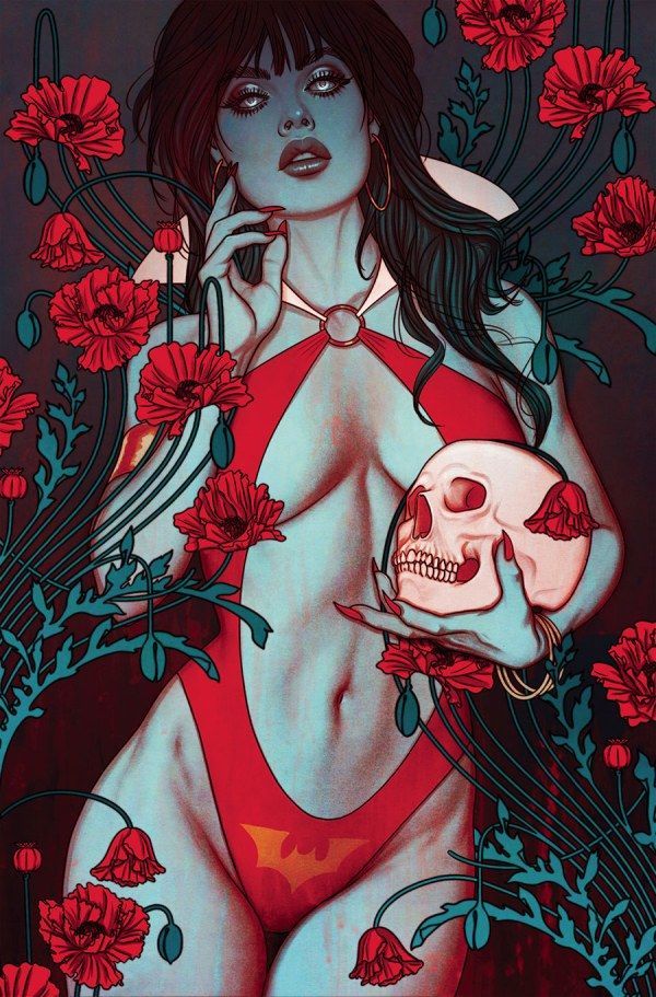 Vampirella: Dark Reflections #1 Cover P 1:20 Jenny Frison Foil Virgin Variant