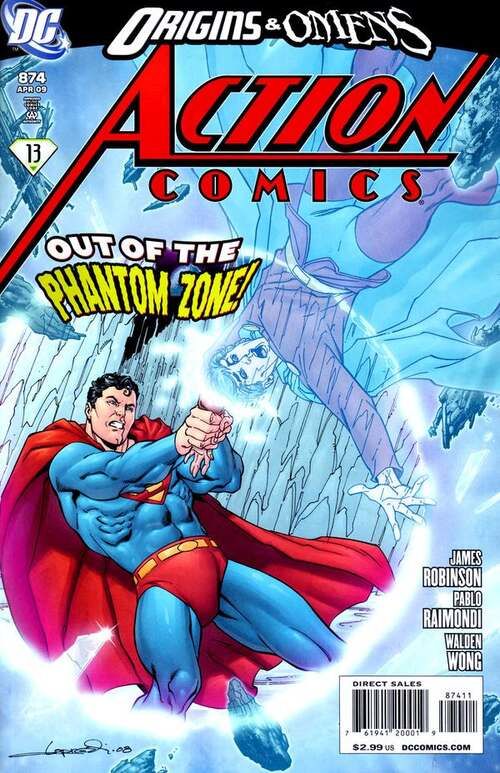 ACTION COMICS #874 (2009) AARON LOPRESTI COVER