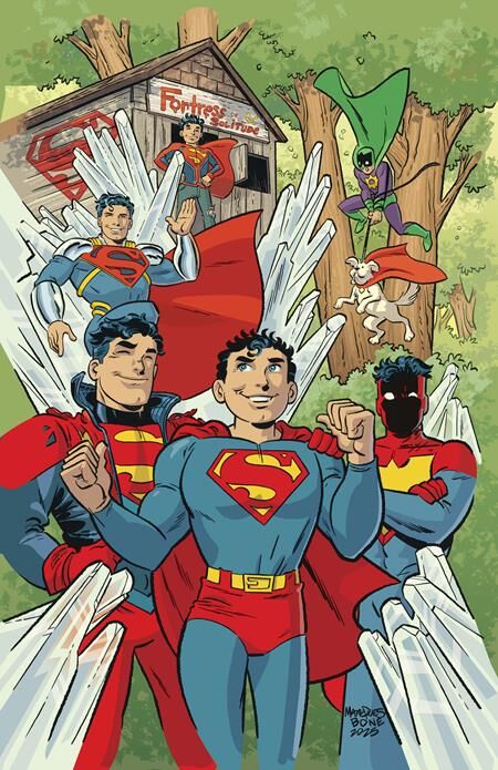 SUPERMAN UNLIMITED #13 CVR E ANTHONY MARQUES CARD STOCK VAR (THE REIGN OF THE SUPERBOYS) - PRE-ORDER(