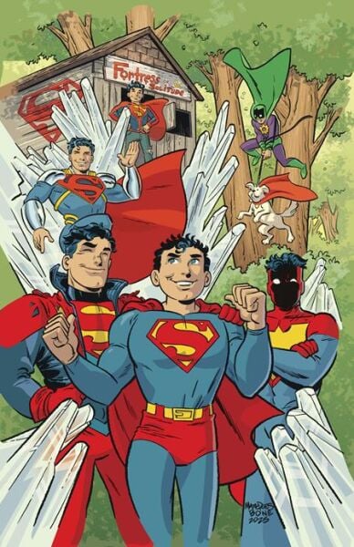 SUPERMAN UNLIMITED #13 CVR E ANTHONY MARQUES CARD STOCK VAR (THE REIGN OF THE SUPERBOYS) - PRE-ORDER(